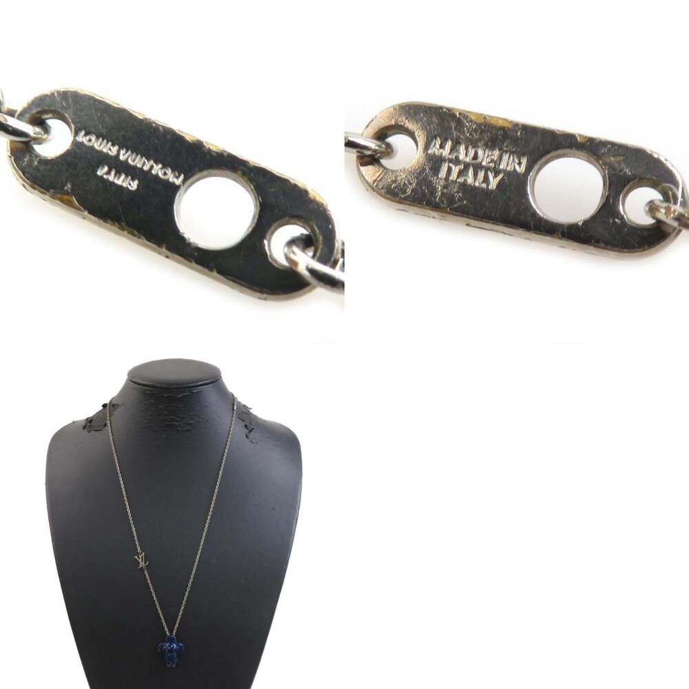 LOUIS VUITTON Blue Necklace - Picture 5 of 5